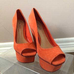 Aldo platform heels Brand new